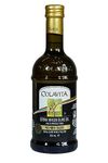 Colavita Italian Extra Virgin Olive Oil, 750ml Cold Pressed Oil from Italian grown Olives |for Cooking, Dips and Marinades | Timeless Bottle