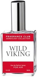 FRAGRANCE CLUB Wild Viking Eau de Parfum for Men – Fresh Spicy Woody Cologne – Long Lasting Masculine Citrus & Pepper Fragrance – Luxury Inspired Fragrance – Bold Everyday Signature Scent – 1.9 Fl Oz