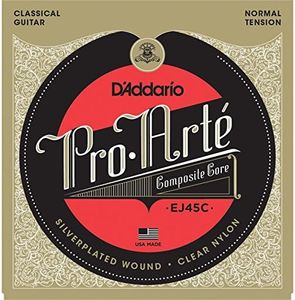 D'Addario EJ45C Pro-Arte Composite Classical Guitar Strings, Normal Tension