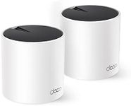 TP-Link Deco AX3000 Whole Home Mesh WiFi 6, Dual-Band, Coverage up to 420 sqm, 160 MHz, 1024-QAM, Seamless AI Roaming, HomeShield Security, Gaming & Streaming, Smart Home (Deco X55(2-pack))