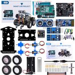 GeeekPi Smart Robot Car Kit Compatible with Arduino IDE with UNO R3 Board