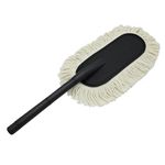 HSR Car Accessories Premium Microfiber Car Duster Brush, Scratch-Free Cleaning with Wax-Treated Cotton Strands, Effectively Removes Dust & Dirt, Eco-Friendly & Reusable, for Car, SUVs, Trucks, Bike