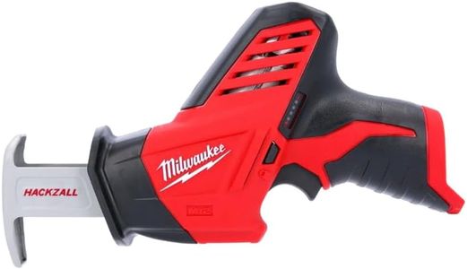 Milwaukee C12HZ-0 M12 Naked Compact Hackzall without Batteries/ Charger,Red