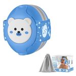 YomauiYee Baby Headphones-Infant Ear Protection for Babies 0-36 Months, 25dB NRR Baby Noise Cancelling Headphones with Little Bear Design,Baby Airplane Essentials for Travel/Improves Sleep/Outdoor