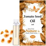 Crysalis Tomato Seed (Solanum Lycopersicum. L.) Oil |100% Pure & Natural Undiluted Essential Oil Organic Standard/for Body & Face Protection from Sun's Harmful Uva & Uvb Rays| 3ML