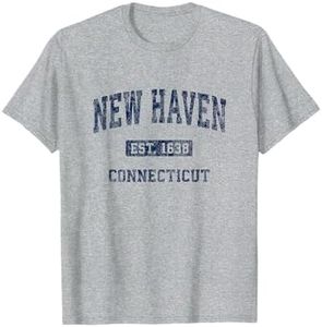New Haven Connecticut CT Vintage Athletic Sports Design T-Shirt