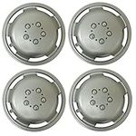 UKB4C Set 4 x Extra Deep Dish Commercial Wheel Trims/Hub Caps for Vans Motor Homes & Mini Buses (16")