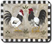 Jennifers Rooster Animal Mouse Pad - By Art Plates