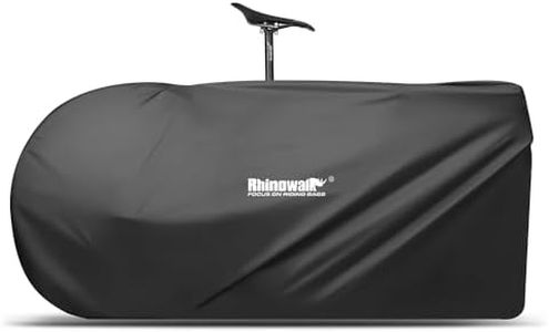 SUNELFFY Ultralight Bike Storage Bag Bike Transport Bag for 26-27.5inch MTB 700C Road Bike Bike Cover (Black 2)