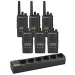 Motorola XT460 Six Pack Walkie-talkie with Six Way Charger