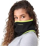 TrailHeads Fleece Neck Warmer/Gaiter - black/hi vis