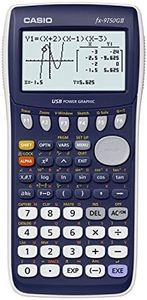 Casio fx-9750GII Graphing Calculator with icon Based menu. Color White.