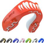 SafeJawz Sports Mouthguard Dual Layer Premium Protection Adults and Junior Gum Shield with Case for Boxing, MMA, Rugby, Martial Arts, Judo and All Contact Sports