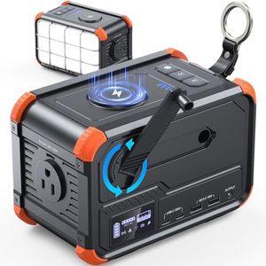 BROWEY Portable Power Station 153Wh Camping Generator