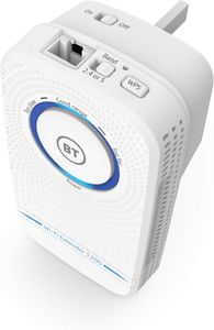 BT Dual-Band Wi-Fi Extender – 1200 Mbps Signal Booster