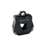 AUTOPOWERZ Motorcycle Premium CNC Aluminum Key Shell Case Cover Fit for Yamaha MT-15 Key Accessories (Black Color Pack of 1)