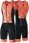 SLS3 Triathlon Suits Mens - Elite Sleeveless Trisuit Men, Flare, Medium