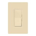 Lutron Diva C.L Dimmer Switch for Dimmable LED, Halogen and Incandescent Bulbs, with Wallplate, Single-Pole or 3-Way, DVWCL-153PH-IV, Ivory