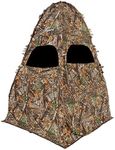 Ameristep Outhouse Lightweight Durable Hunting Spring Steel Mossy Oak Break-Up Country Ground Blind - 1 Hunter Concealment - Easy Setup & Takedown