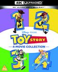 Disney and Pixar's Toy Story 1-4 4k Ultra-HD Collection [Blu-ray] [2021]