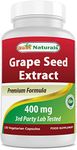 Best Naturals Grape Seed Extract, 400 mg, 120 Vcaps