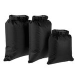 Lixada Waterproof Dry Bags, 3 Pack Ultimate Dry Sack - 3L+5L+8L Lightweight, Roll Top Outdoor Dry Sacks for Kayaking Camping Hiking Traveling Boating Water Sports