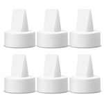 Maymom 6 Count Duckbill Valves for Spectra. Designed for Spectra S1 Spectra S2 Spectra 9 Plus Spectra Dew 350 Spectra Pump Not Original Spectra Pump Parts Spectra S2 Accessories (White)