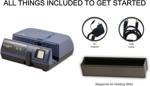 Pacific Image PowerSlide X Plus 35mm Slide Scanner – High-Resolution Film Digitizer