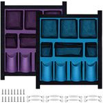 2 Pcs Horse Trailer Grooming Bag Hanging Trailer Door Caddy Horse Trailer Organizer Horse Trailer Storage, 2 Colors