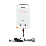 Propane Tankless Water Heater, GASLAND Outdoors BS158 1.58GPM 6L Portable Gas Water Heater, Instant Propane Water Heater, RV Camping Water Heater, Overheating Protection, Easy to Install