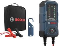 Bosch C40-Li 5 Amp Car Battery Charger with Trickle Function - 6/12V for Lithium Ion, Lead Acid, EFB, Gel and AGM Batteries