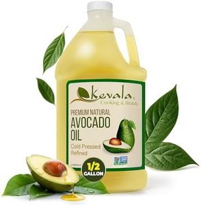 Kevala Avocado Oil – Cold Pressed | Non‑GMO Project Verified & Kosher | Multipurpose for High Smoke Point Cooking, Roasting, Sautéing & Skin Moisturizing – Ideal Kitchen Staple – 64 Fl Oz (Pack of 1)