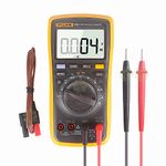 FLUKE 17B+ AC/DC Voltage,Current,Capacitance,Ohm Auto/Manual Range Digital multimeter with Temperature Measurement