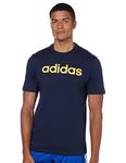 adidas Men's Fitted T-Shirt (IC9300_Legink/BOGOLD S)