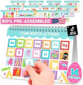 My First Busy Book For Toddlers 3-5 - My Preschool Busy Book For 5-7 Year Old, Toddler Activity Books, Homeschool Preschool Learning Activities, Coloful Kindergarten Learning Activities