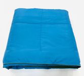 Bombay Dyeing Slumber Reversible Quilted Nano Silicon Gel Fiber 100% Polyester Micro Comforter (Navy Blue)