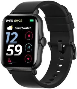 Smart Watch with Bluetooth Call Receive/Dial for Men Women,1.85" TFT HD Touch Screen Fitness Tracker, Smartwatch with Heart Rate Blood Oxygen Blood Pressure Sleep Monitor AI Voice for Android & iPhone