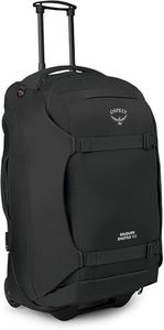 Osprey Sojourn Shuttle 30"/100L Wheeled Duffel Luggage, Black