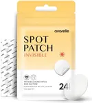 AVARELLE Invisible Acne Spot Patch (24 Count) Ultra Thin Hydrocolloid Spot Sticker for Day Time Acne l For Covering Zits & Blemish with Calendula, Rosehip Seed, Vegan, Cruelty Free