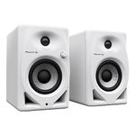 Pioneer DJ 4-inch Desktop Active Monitor Speaker - White (DM-40D-W)