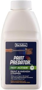 Bartoline Paint Predator™ Fast Action Paint & Varnish Stripper 500 ml– Rapid, Non-Caustic Paint Remover for Wood, Metal & Masonry