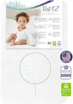 Evolur Rest EZ 2 in 1 Mini Crib Mattress, JPMA and Greenguard Gold Certified, Crafted from Recycled Sustainable Materials, White