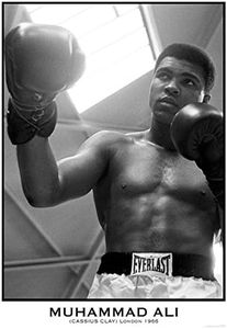 Close Up Poster Muhammad Ali - London 1966 (84cm x 59,5cm)