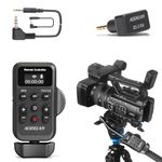 AODELAN Lanc Camcorder Wireless Zoom Controller for Sony and Canon Video Recording Remote Control with 2.5mm Jack Cable, Focus, IRIS for Canon Vixia HF G40, G50, G70, G60, XA11, XA50