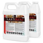 LastiSeal Brick & Concrete Sealer (5-Gal) - Seals & Strengthens Brick, Concrete, Pavers, Porous Stone - 15-Year Waterproofing Warranty | Clear/Flat Finish, Interior & Exterior Use, No Slip