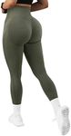 RXRXCOCO Women's Leggings Seamless Butt Lifting Workout Leggings High Waist Yoga Pants Gym Leggings