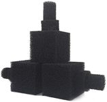 LTWHOME 6-Inch / 15cm Coarse Pond Filter Foam Cube Block Pump Pre Filter Sponge(Pack of 3)