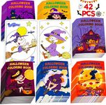 Lionoble 42Pcs Halloween Coloring Books for Kids Halloween Party Favors Bulk Mini Coloring Books for Ages 4-8-12 Small Trick or Treat Goodie Bags Fillers Gifts Classroom Activity Supplies Boys Girls