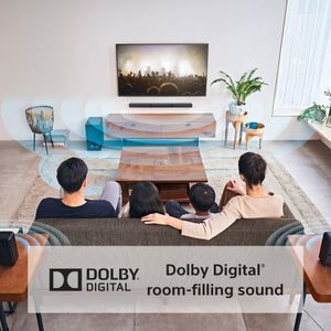 Sony 5.1ch Soundbar Home Theater System – HT-S40R