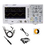 OWON Oscilloscope, SDS1102 Digital Oscilloscope, 2 Channels 100Mhz 1GSa/s, TFT-LCD Display, Portable Professional Oscilloscope Kit, USB Digital Storage Oscilloscope/Signal Generator/Logic Analyzer